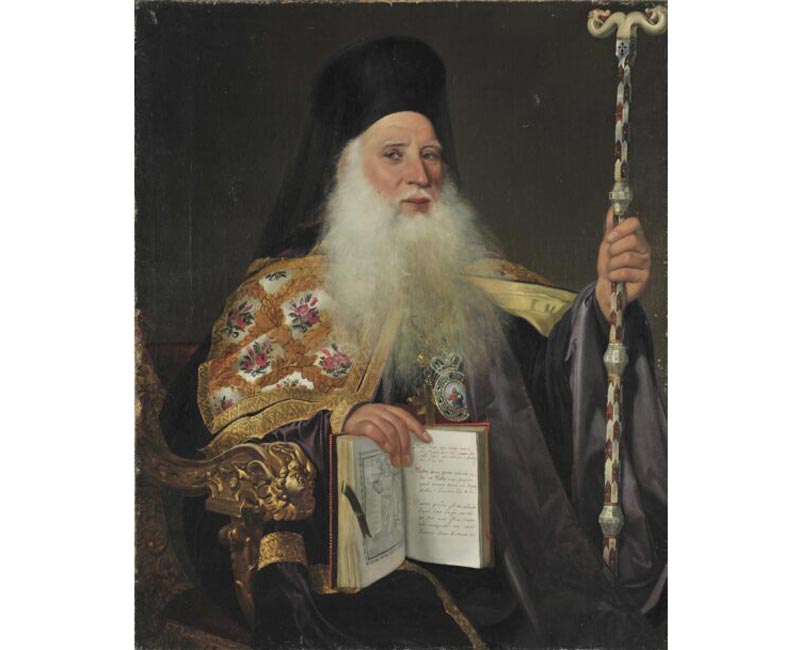 далматински епископ Венедикт Краљевић, слика Locatelli Giovan Francesco (1810 - 1882) из 1844. године