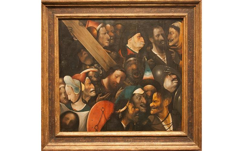 "Христос носи крст", Хијеронимус Бош (1510 - 1535.)