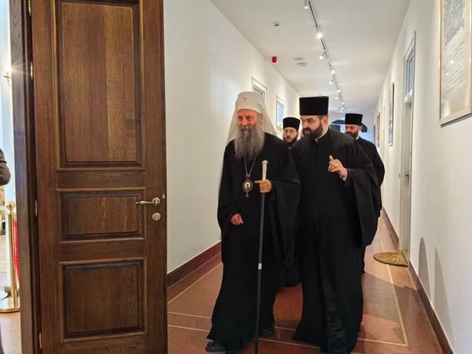 Благослов Патријарха Порфирија на почетку школске године