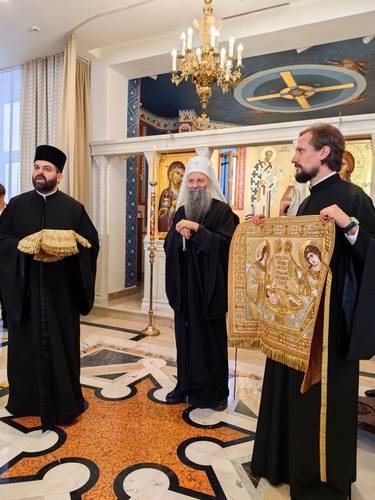 Благослов Патријарха Порфирија на почетку школске године