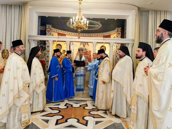 Благослов Патријарха Порфирија на почетку школске године