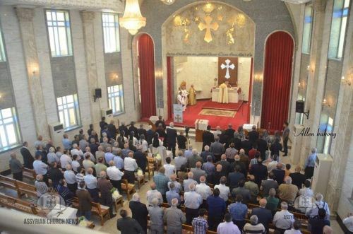 Асирска црква Истока, црква светог Јована Крститеља у Анкави (Ербил)рукополагање свештеника