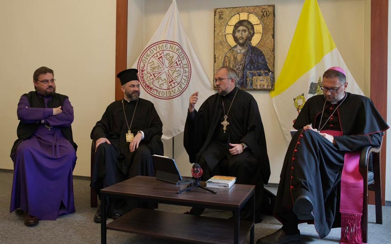 Драбинко, Анишченко, Говорун, Кулбокас у егзархату Фанара у Кијеву 2025. године