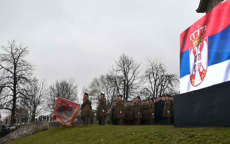 Орашац, Сретење 2026. почасни вод