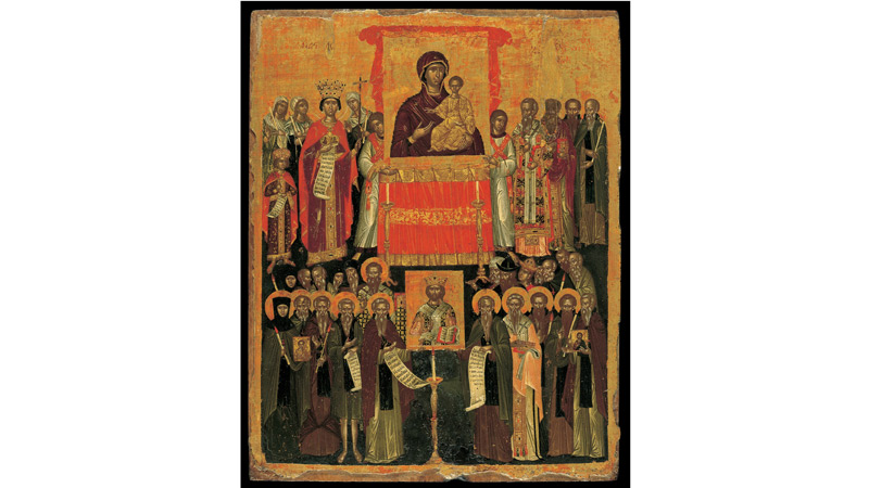 икона "Победа Православља" (1550—1575.)