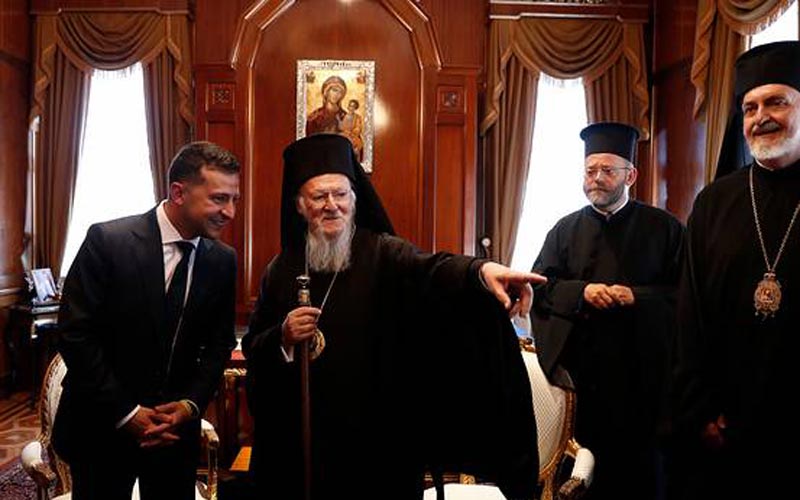 Зеленски на Фанару аугуста 2019. године