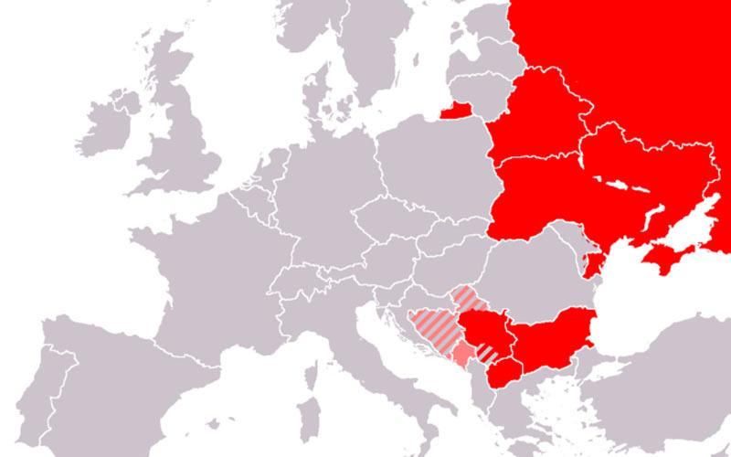 Карта ћирилице