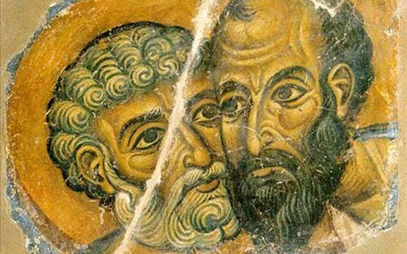 Загрљај апостола Петра и Павла