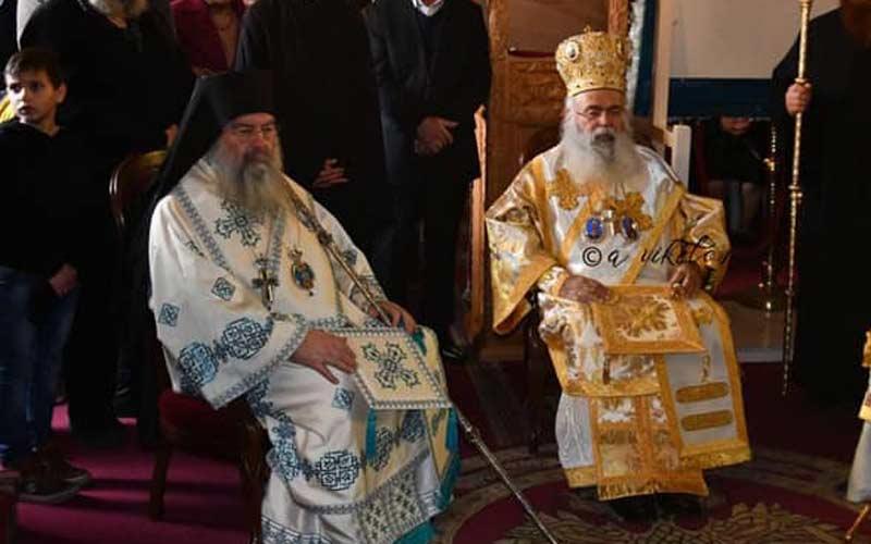 митрополит Атанасије лимасолски и архиепископ кипарски Георгије