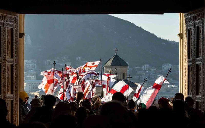 Алило 2026. Тбилиси, улаз у цркву, аутор: Дима Зверев