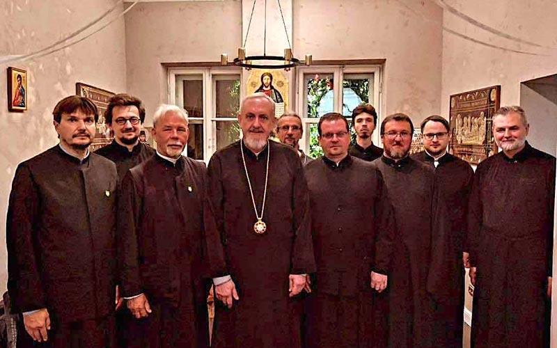 митрополит халкидонски Емануил са фанарским литванским егзархатом 17. јула 2024. у Виљнусу