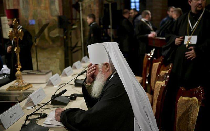 расколник УАПЦ Макарије Малетич на сабору уједињења украјинских расколника у Кијеву 2018.