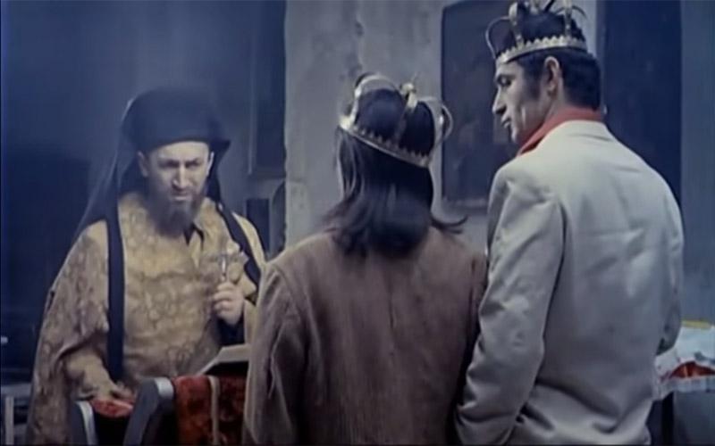 сцена из филма Скупљачи перја, Мија Алексић у улози оца Паје