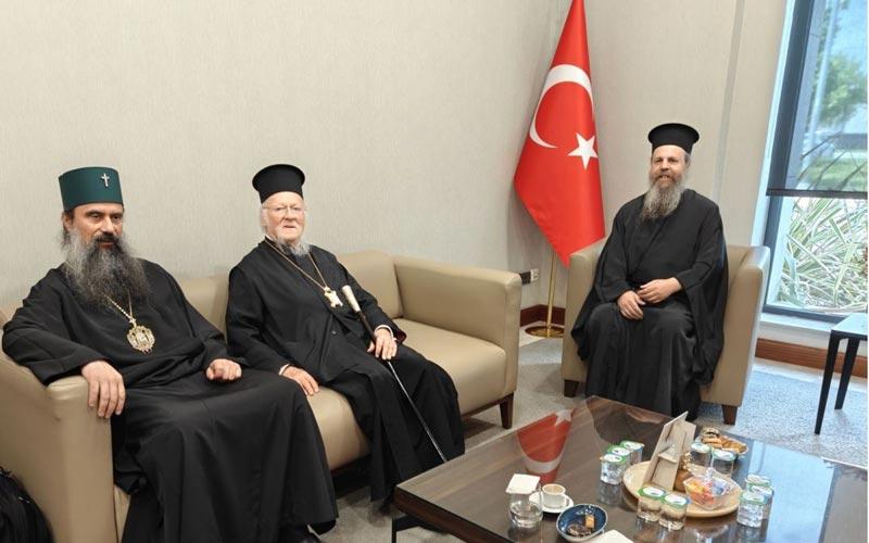 патријарх бугарски Данило, истамбулски патријарх Вартоломеј